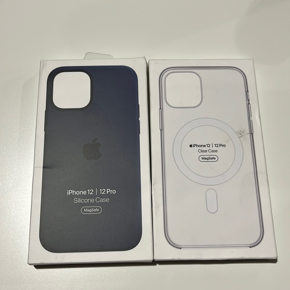 Two iPhone 12 / 12 Pro cases